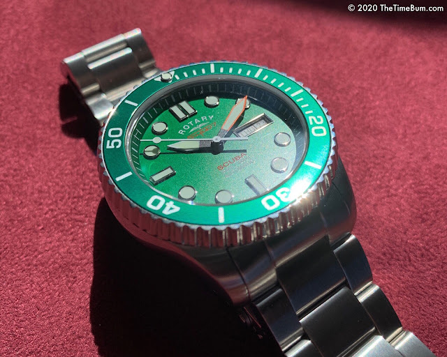 Rotary Super 7 Scuba for WatchNation green