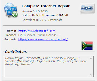 Complete Internet Repair 3.Build.2850 32/64 Bit Terbaru Complete Internet Repair 3.Build.2850 32/64 Bit Terbaru