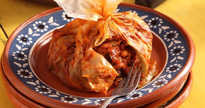 Receta del mixiotes de pollo