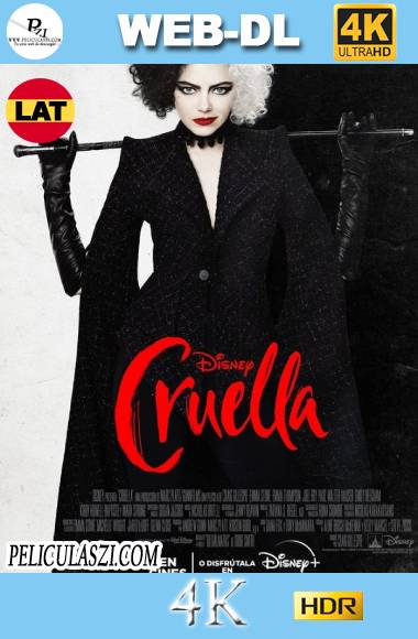 Cruella (2021) Ultra HD WEB-DL 4K HDR  Dual-Latino VIP