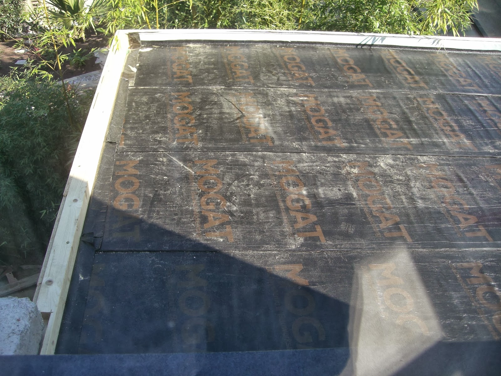 Baubericht Dachstrift: Es geht mit der Garage voran