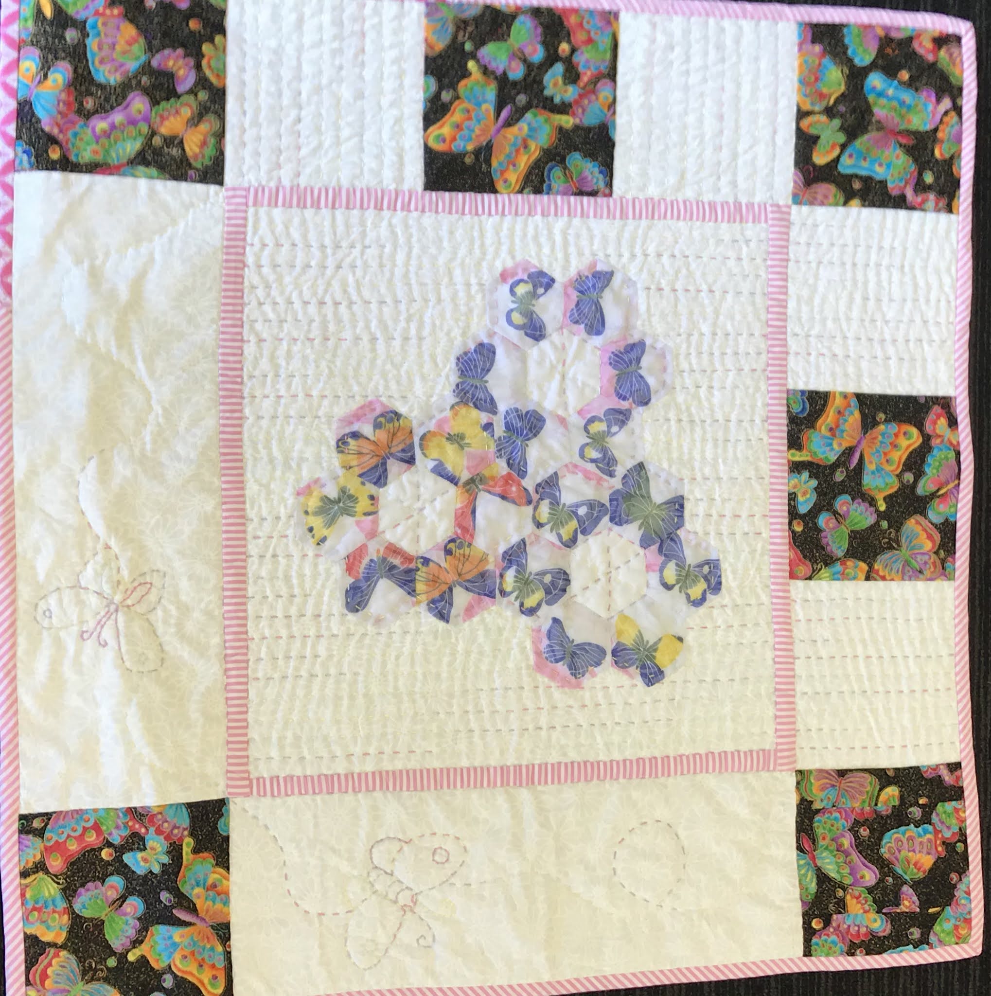 The Hunters Hill Quilters Beautiful Baby Quilts.