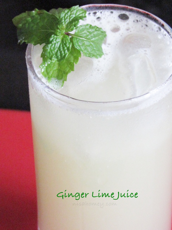 How To Make Ginger Lime Juice