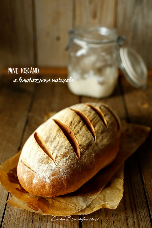 pane toscano a lievitazione naturale