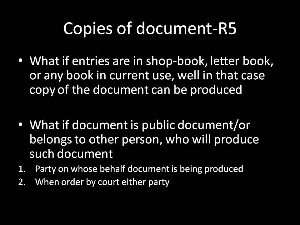 Civil Procedure Code Discovery, Inspection, Production, Impounding