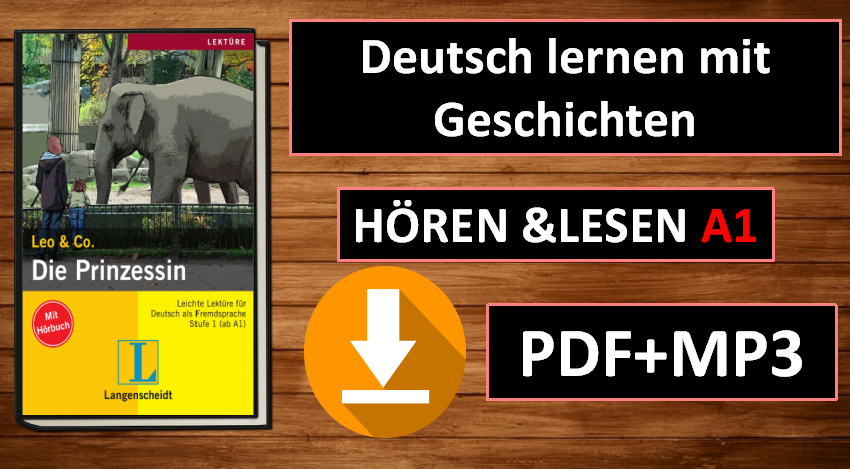 A1-Deutsch lernen mit Geschichten.HÖREN UND LESEN/ PDF&MP3 ...