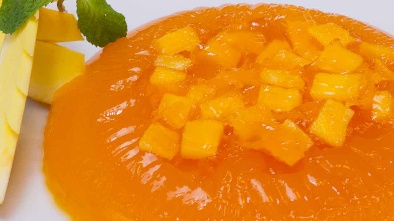 Rasa Bojun How to make mango jelly අඹ ජෙලි