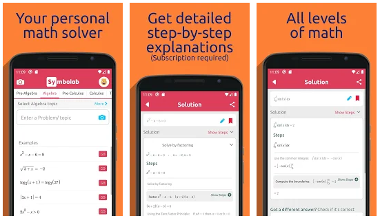 Mobile application reviews download and development: Symbolab Math Mobile application reviews download and development: Symbolab Math