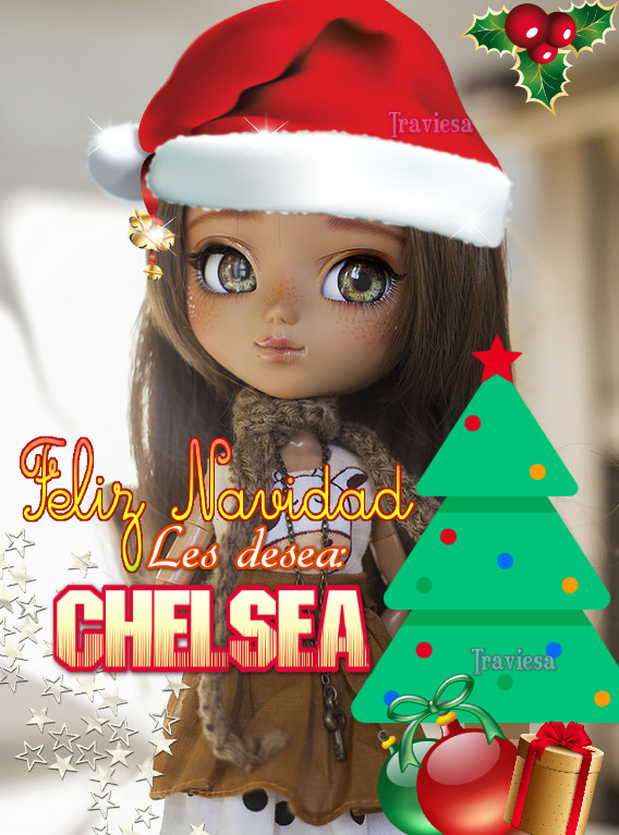 muñequitas de navidad con nombre