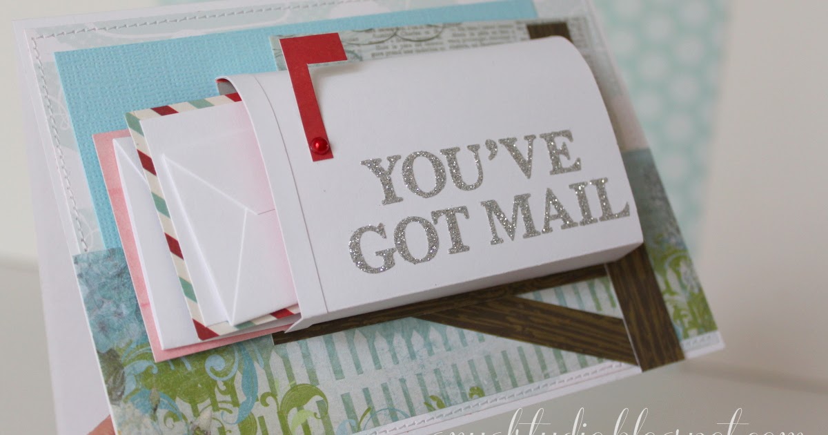 my creative corner "you've got mail" card