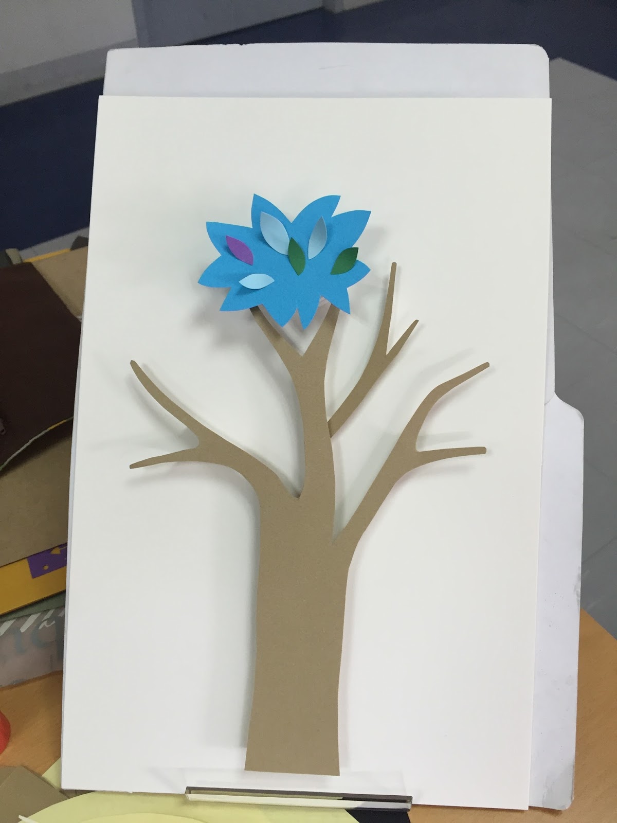 School Librarian in Action Alternative Class Days Paper Art/Paper