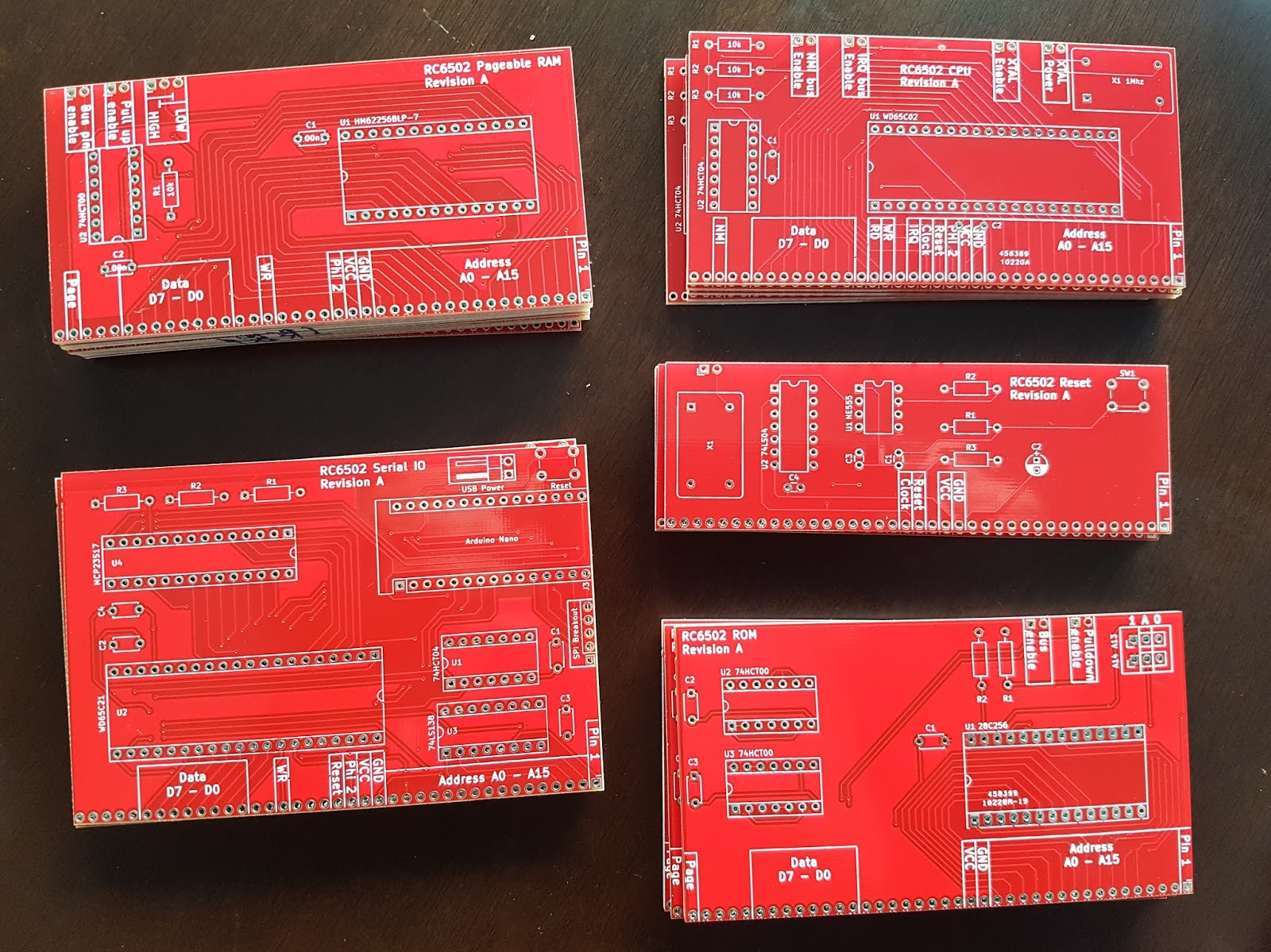 Hvetebolle: RC6502 Apple 1 Replica