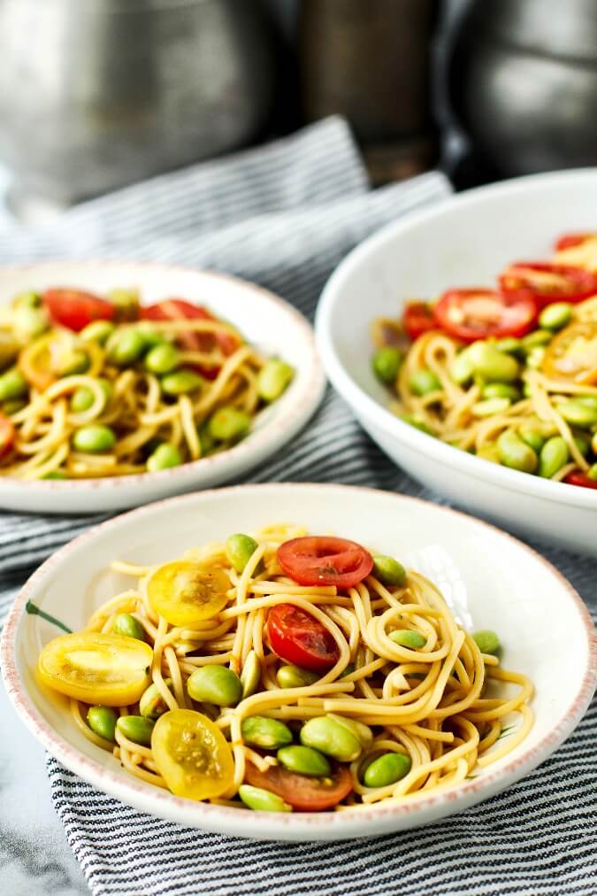 Edamame Noodle Salad Karen's Kitchen Stories