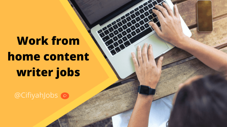 Content writer jobs