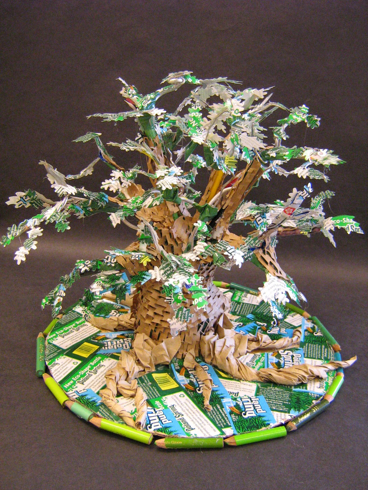 Recycled art project ideas ~ Creative Art and Craft Ideas