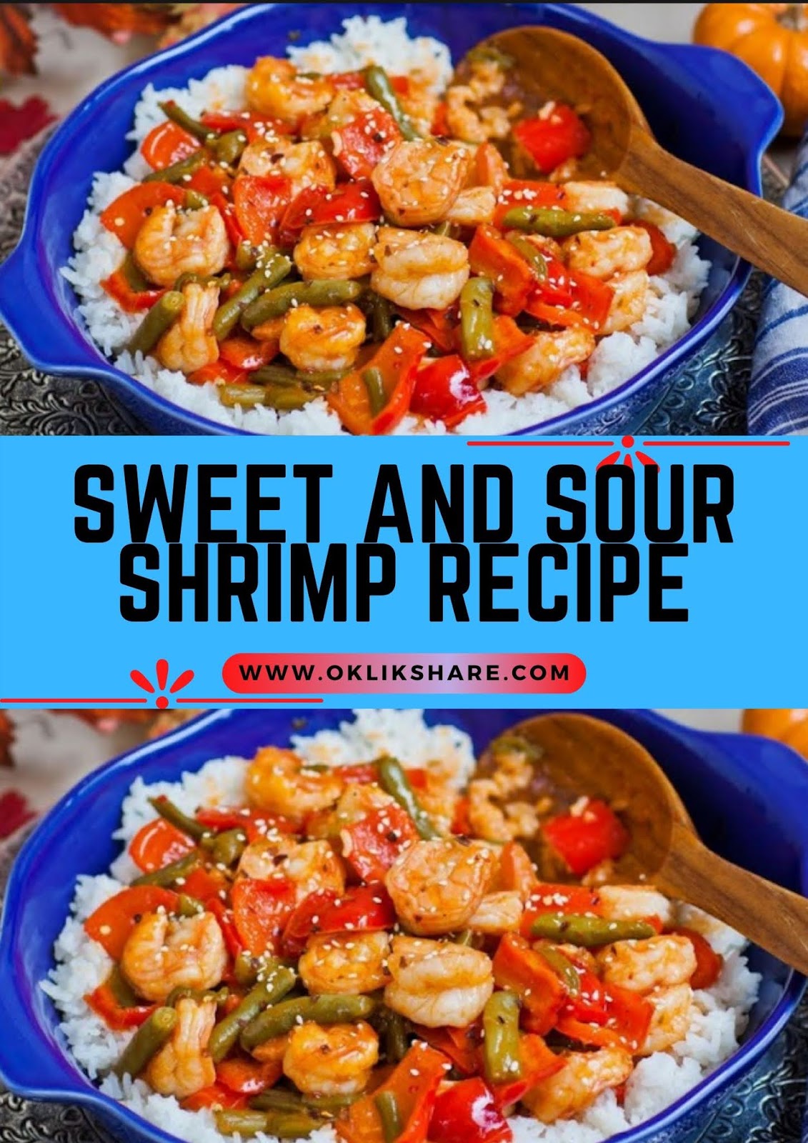 SWEET AND SOUR SHRIMP RECIPE