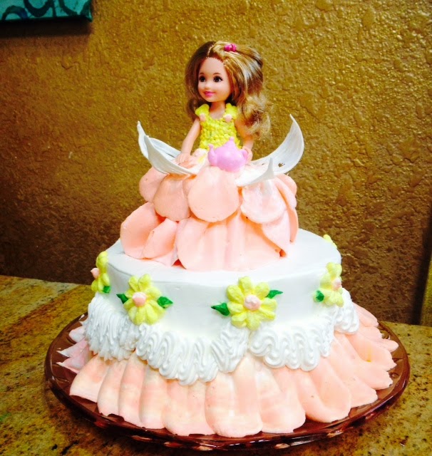 Frosted Art: Mini Barbie Doll Cake- Cake Decorating- Video