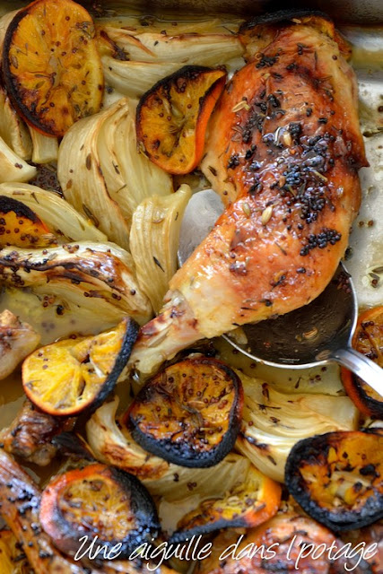 Poulet rôti aux clémentines et à l'arak, de Yotam Ottolenghi