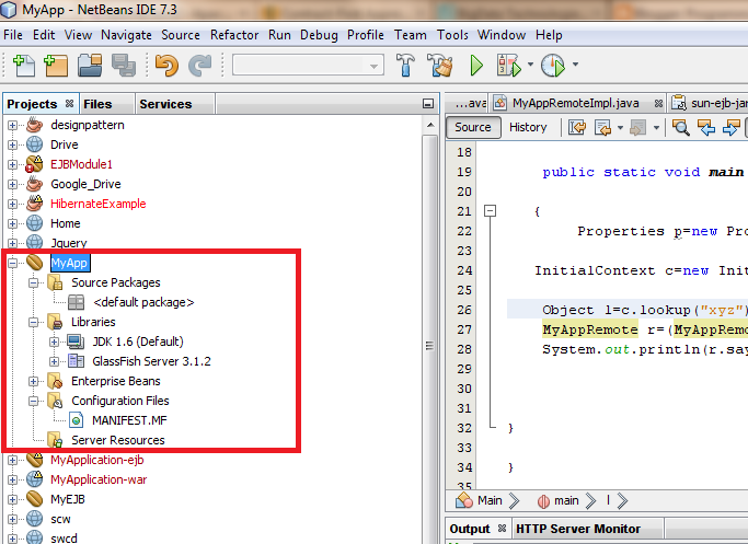 Programming World: Creating a Simple EJB SessionBean Using NetBeans ...