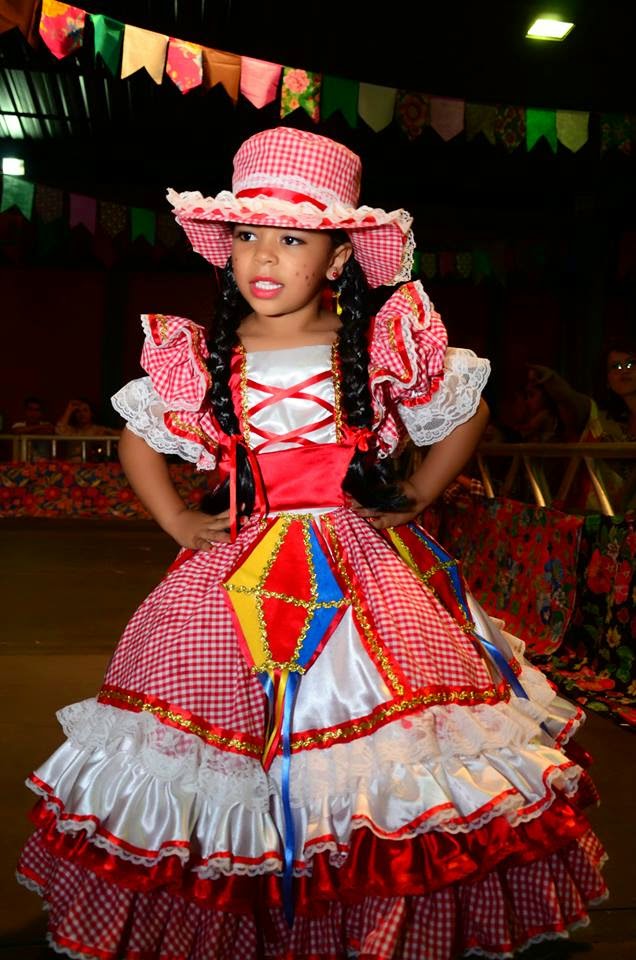 vestido de quadrilha infantil pinterest