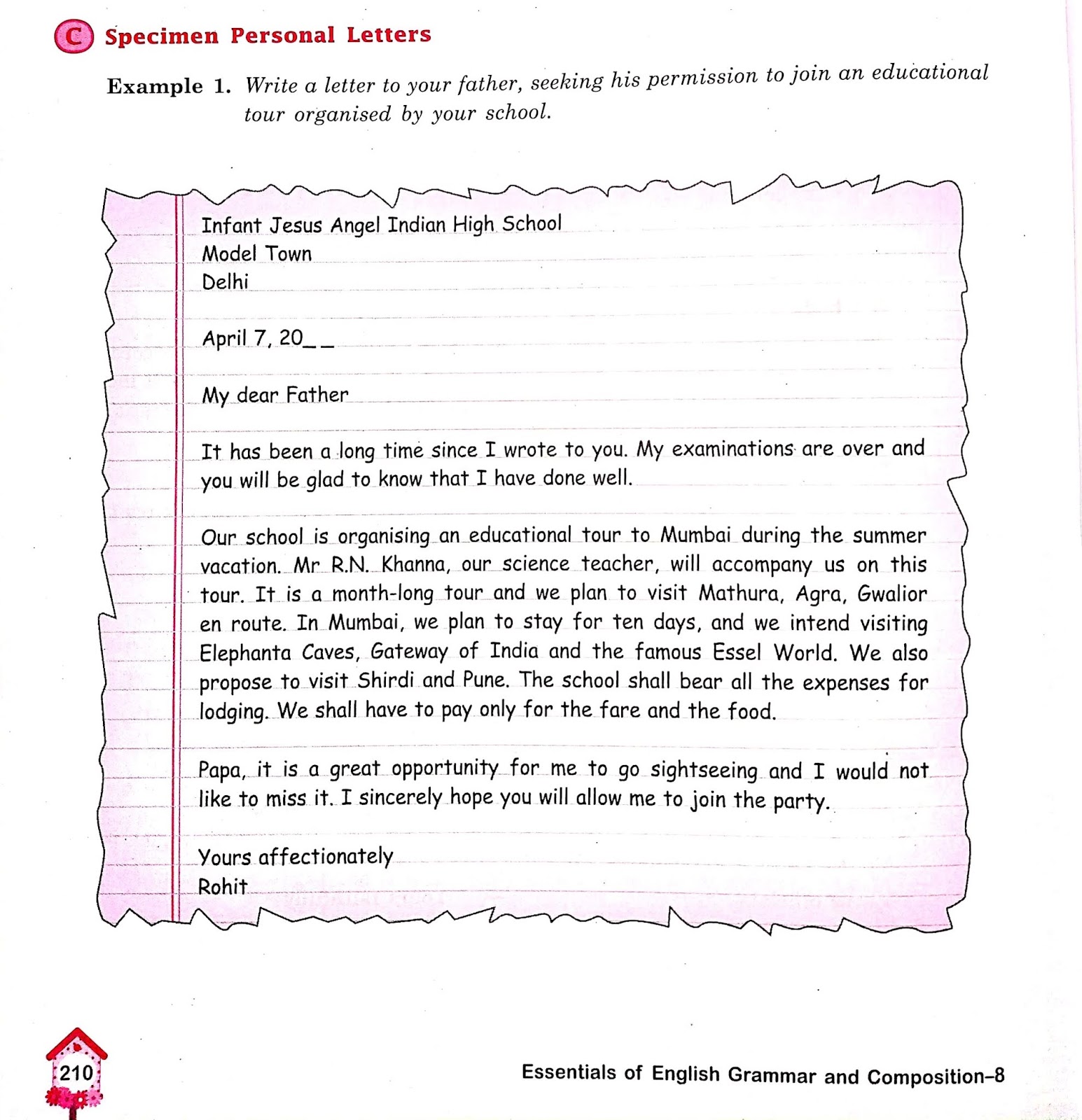 An accident letter image