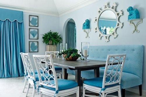 Decoracion Actual de moda: Paredes color Turquesa
