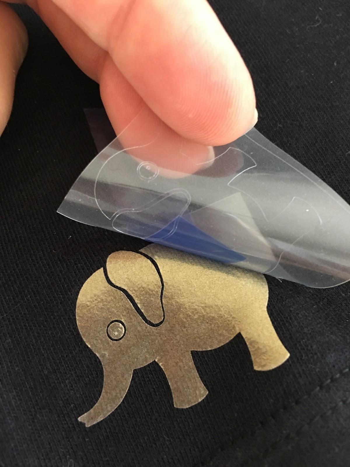 Iridescent Heat Transfer Vinyl Silhouette CAMEO Cut Settings, Tips