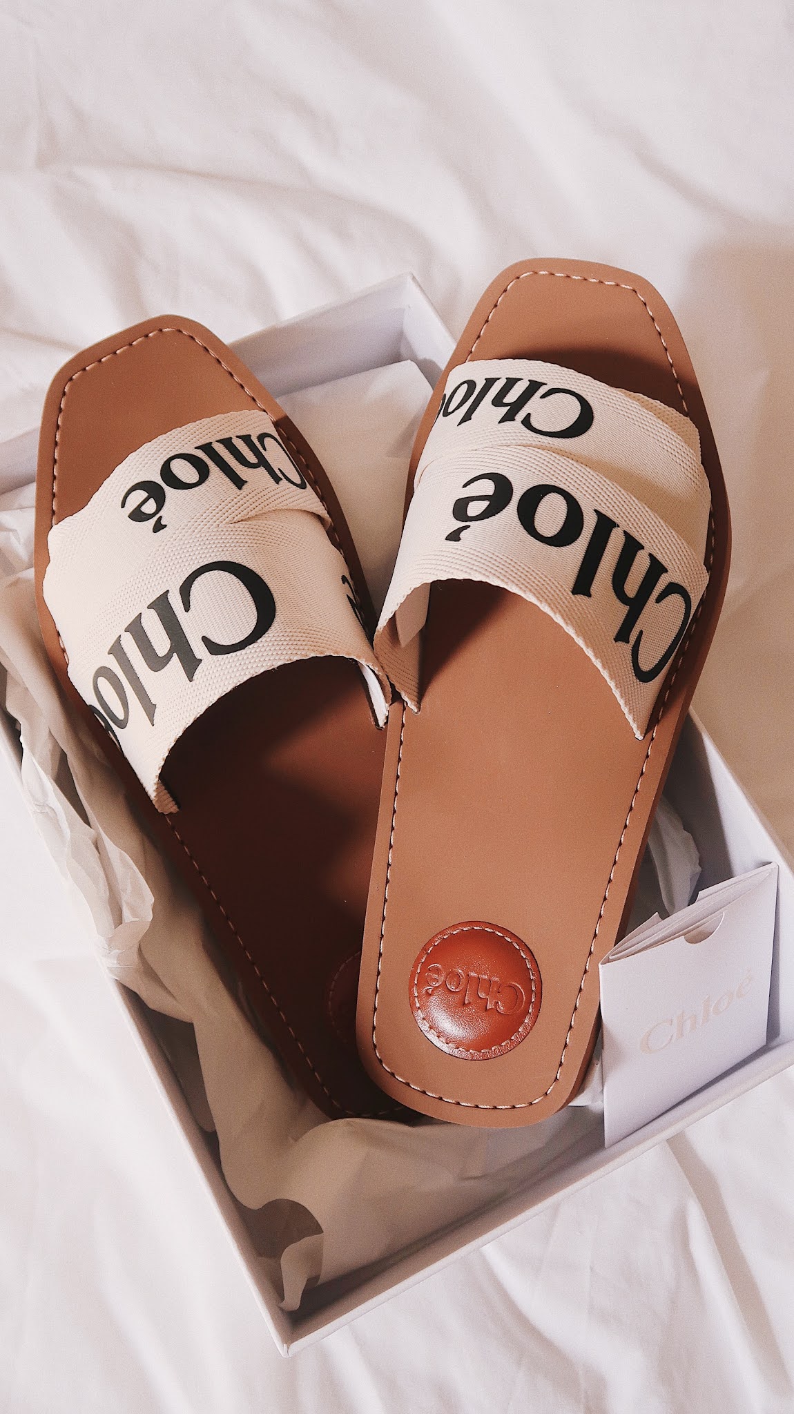 Chloe Woody Sandals (Beige) Review — Giselle Arianne