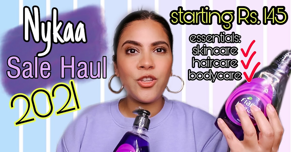 *Starting At Rs. 145* HUGE NYKAA HAUL 2021 | Skincare |Boducare |Haircare