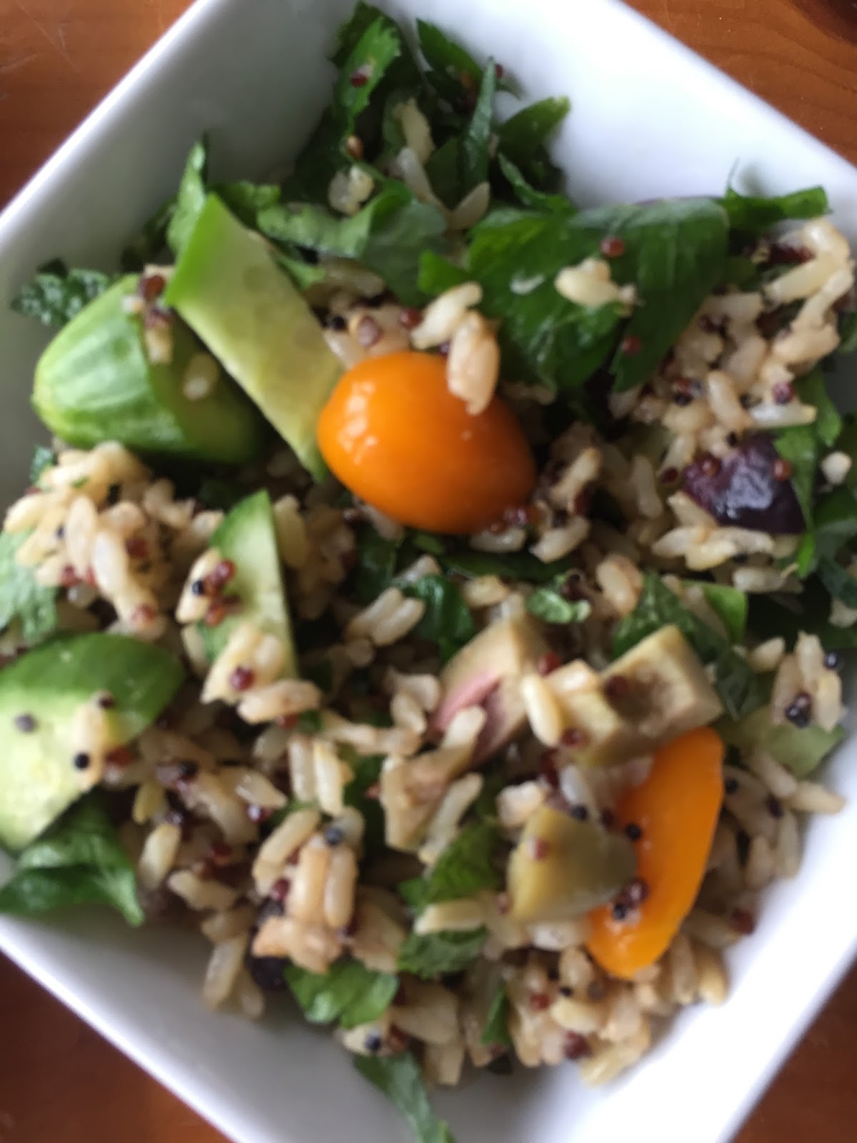 Quinoa Veggie Salad - Vanessa.Fit