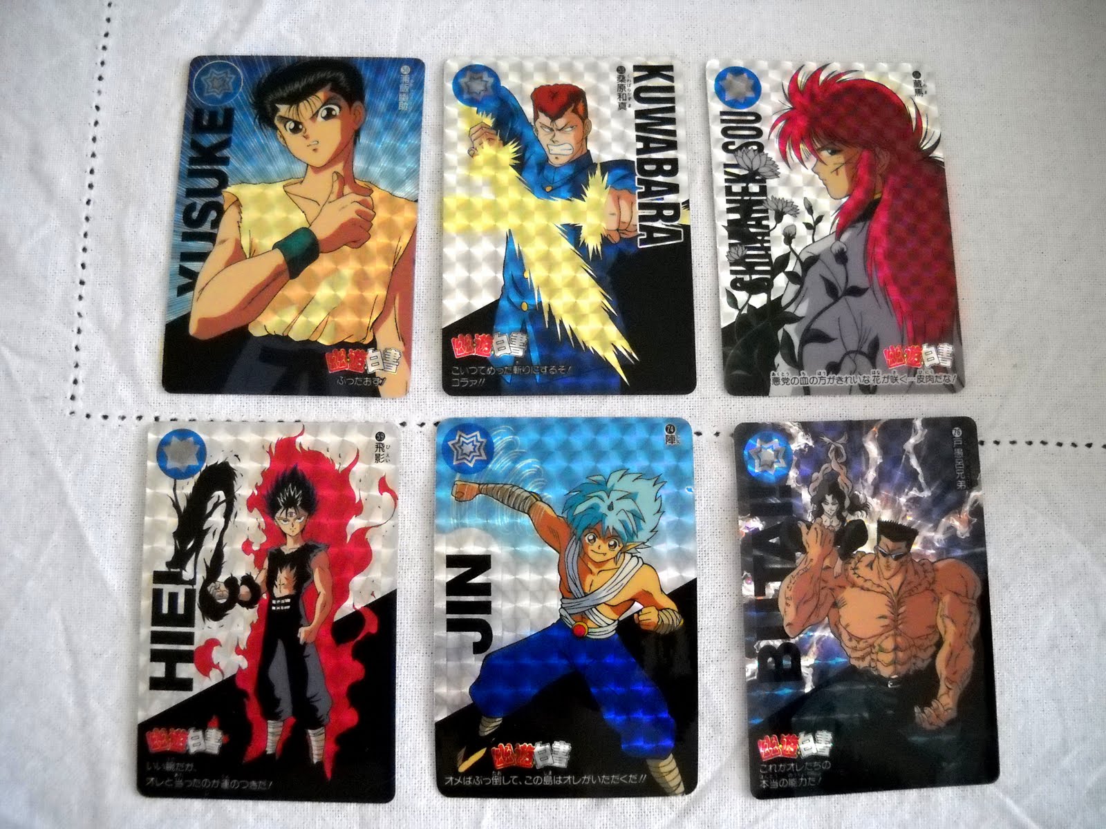 Liste personnages yuyu hakusho