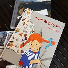 Pippi feiert Geburtstag: 75 Jahre Pippi Langstrumpf. Ingrid Vang Nyman hat eine kunstvolle Pippi-Figur in ihren Illustrationen erschaffen.