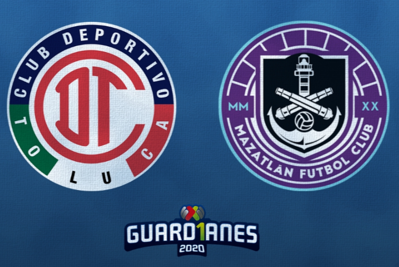 Toluca vs Mazatlan F.C. Jornada 5 Guard1anes 2021 ver en vivo por internet