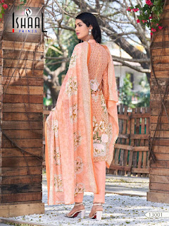 Ishaal Print Gulmohar Vol 13 Pure Lawn Collection in Wholesale Rate  