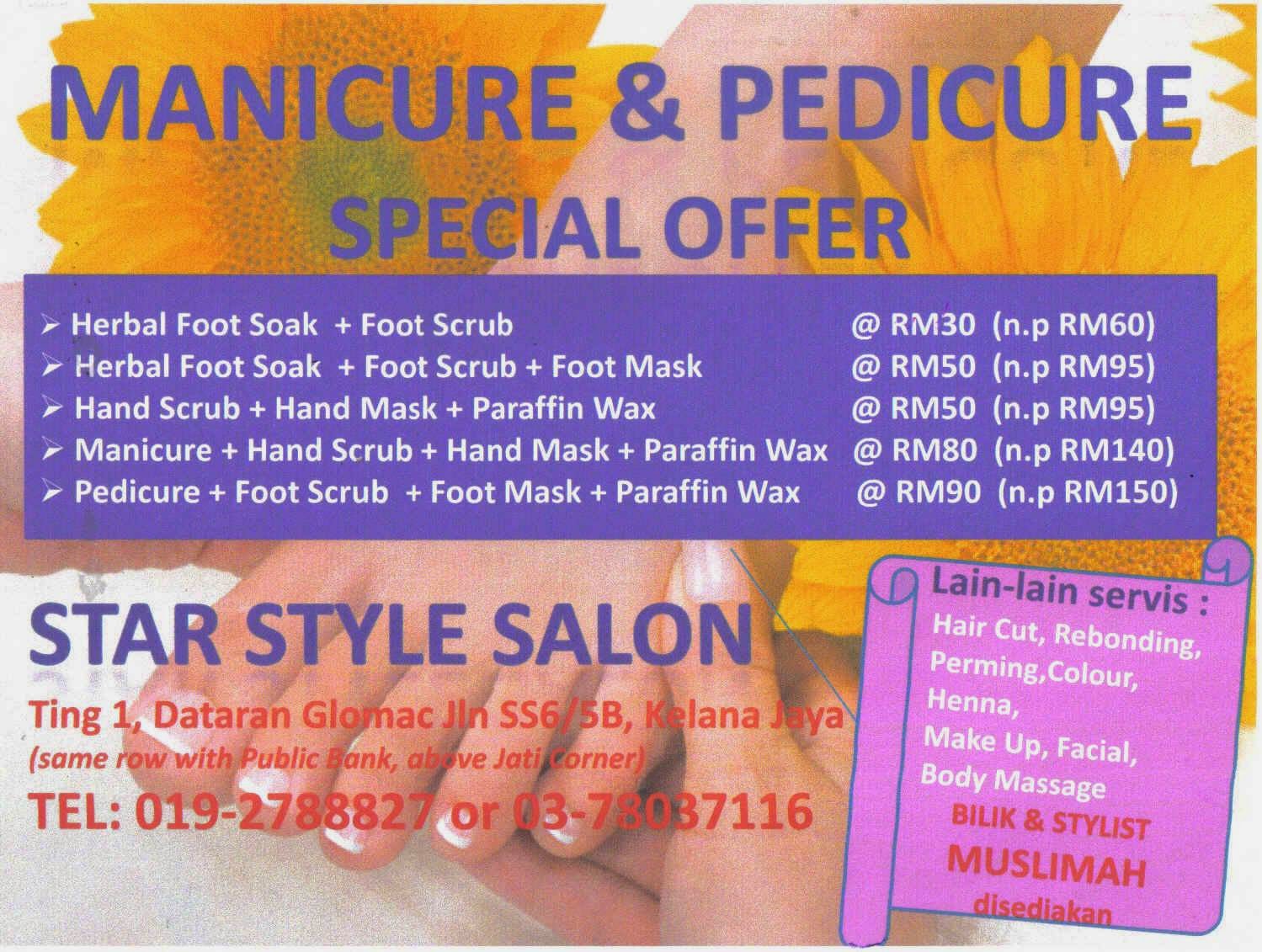 Hair Salon At Kelana Jaya: Special offer untuk hari raya