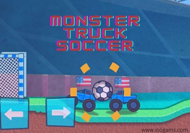 Free Monster Truck Soccer game play online on ioogames.com