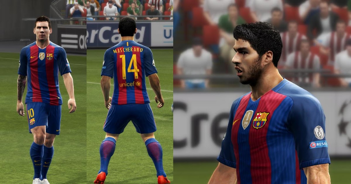 barcelona home kit 2016