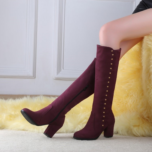 Botas baratas da loja Ericdress! Beleza Make