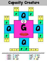 Capacity Creatures and a Free Poster | Teacher's Take-Out