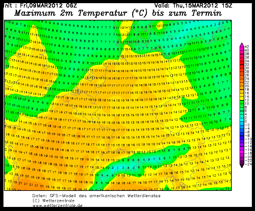 Eerste 20°C van 2012?