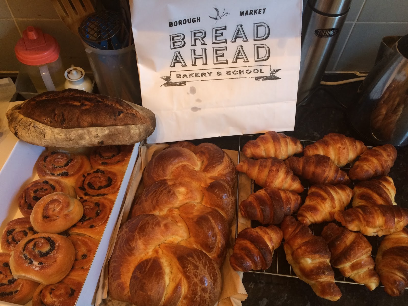 THE LITTLE KITCHEN LDN Bread Ahead bakery at Borough Market