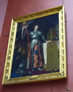 Париж,Лувр,"Жанна Дарк на коронации ...". Париж,Лувр,"Жанна Дарк на коронации ...",красивые фото.