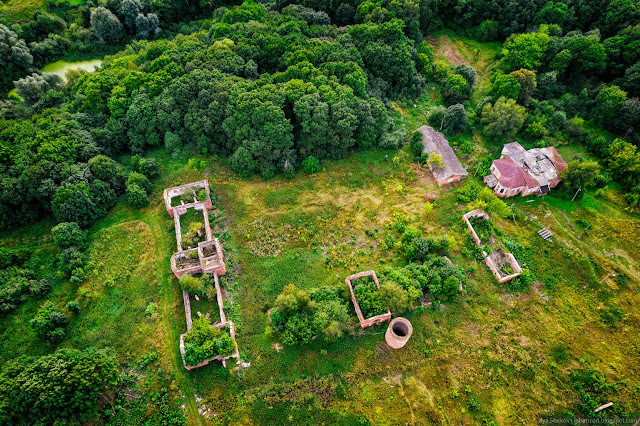 Сочинение про усадьбу рукавишниковых Усадьба в Лазарево - сверху