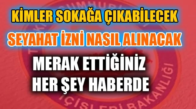 İçişleri Bakanlığı yeni koronavirüs kısıtlamalarını duyurdu