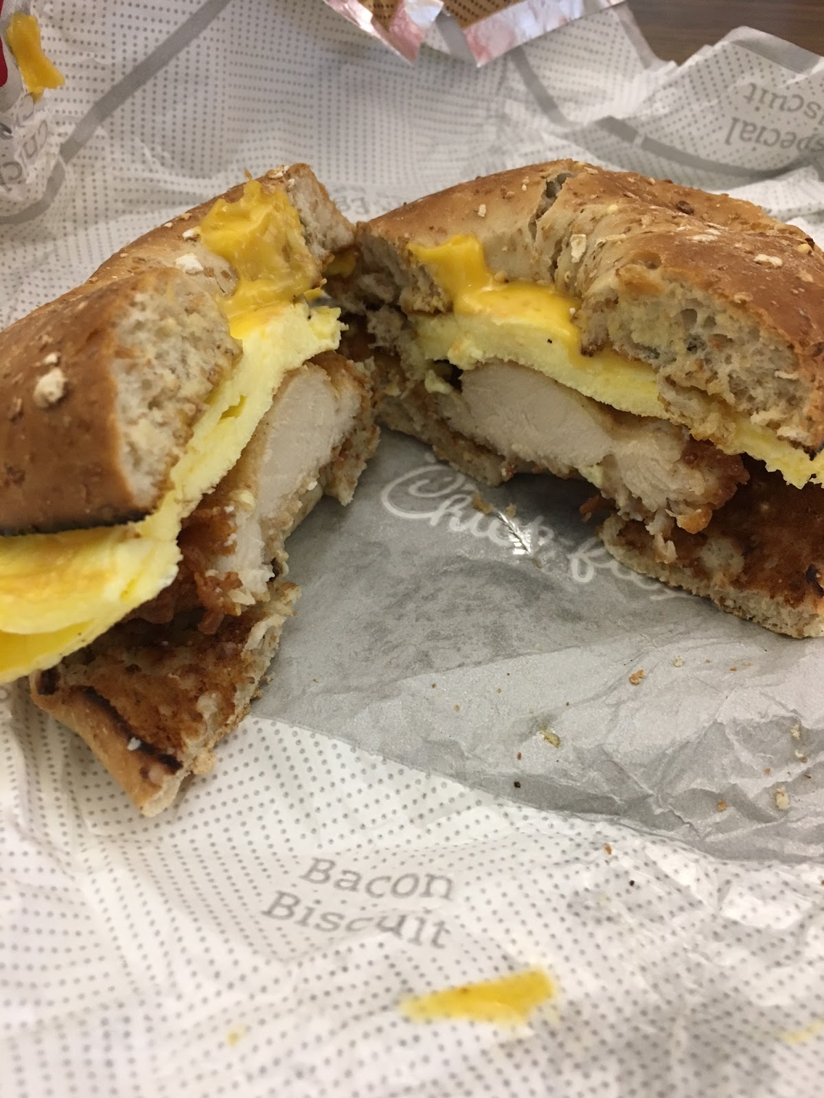 52 Sandwiches Breakfast Sandwich 68 ChickfilA aka Double Down On