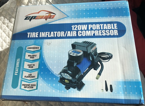 trailer essentials review: EPAuto portable air compressor | LaptrinhX