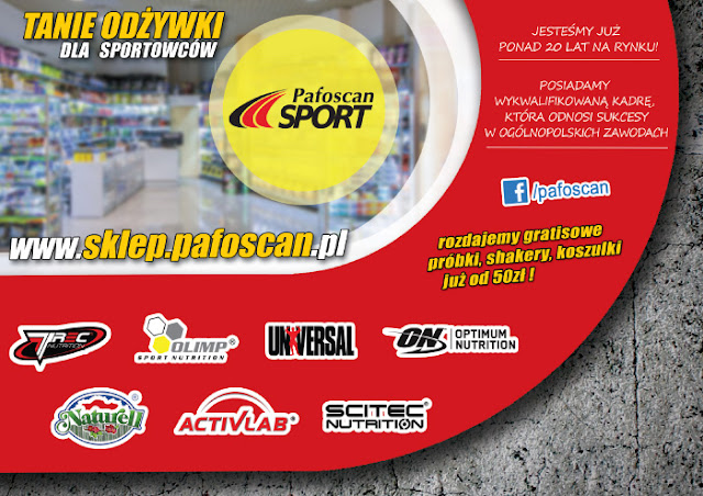 Pafoscan Sport - promocje - ulotka A5