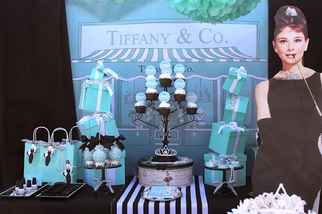 breakfast at tiffany's quinceanera theme