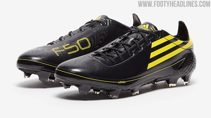 adidas f50 black and yellow