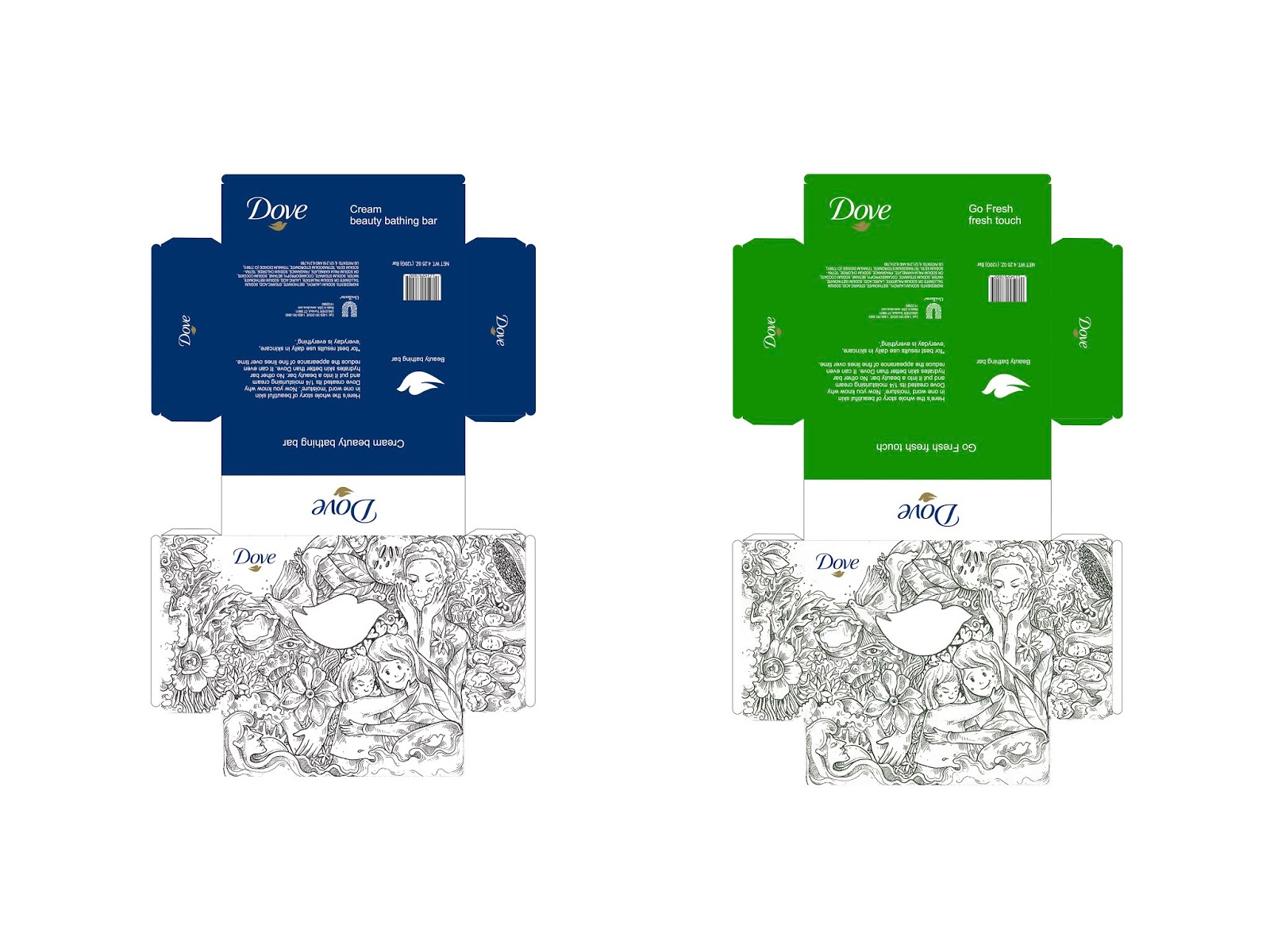 Dove Soap Box Packaging Of The World